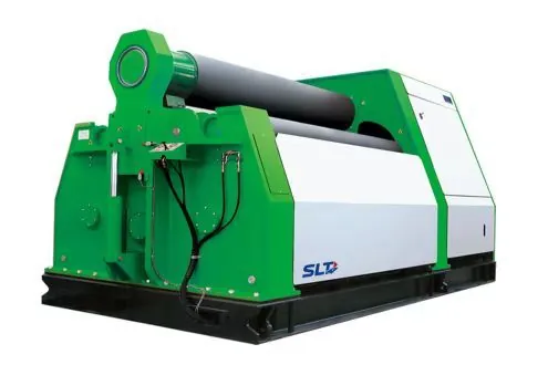 Mesin 4-roller plate rolling untuk penggulungan pelat logam
